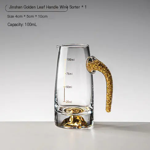 Gold Crystal Cup / Wine Decanter (One)